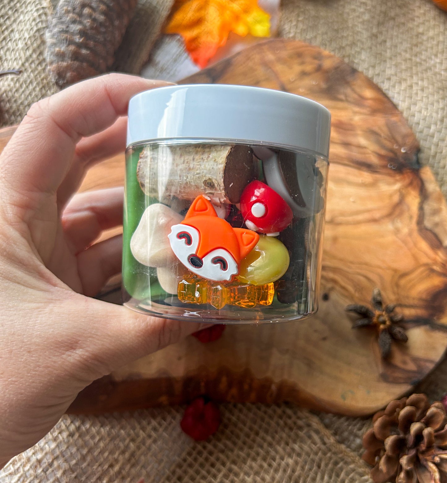 Autumn Woodlands Fun Jar